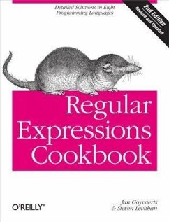 Regular Expressions Cookbook (eBook, PDF) - Goyvaerts, Jan