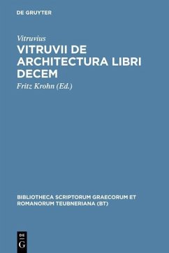 Vitruvii de architectura libri decem (eBook, PDF) - Vitruvius