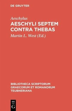 Cover Aeschyli Septem contra Thebas (eBook, PDF)