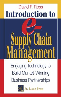 Introduction to e-Supply Chain Management (eBook, PDF) - Ross, David Frederick