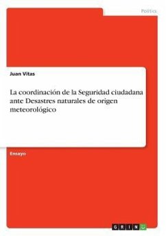 La coordinación de la Seguridad ciudadana ante Desastres naturales de origen meteorológico - Vitas, Juan