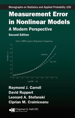 Measurement Error in Nonlinear Models (eBook, PDF) - Carroll, Raymond J.; Ruppert, David; Stefanski, Leonard A.; Crainiceanu, Ciprian M.