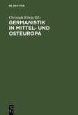 Germanistik in Mittel- und Osteuropa (eBook, PDF)