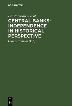 Cover Central banks' independence in historical perspective (eBook, PDF)