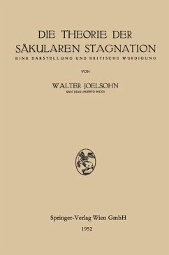Die Theorie der Säkularen Stagnation (eBook, PDF) - Joelsohn, Walter