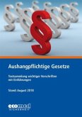 Aushangpflichtige Gesetze