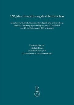 100 Jahre Entzifferung des Hethitischen