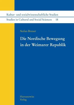Die Nordische Bewegung in der Weimarer Republik (eBook, PDF) - Breuer, Stefan