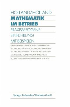 Mathematik im Betrieb (eBook, PDF) - Holland, Heinrich; Holland, Doris