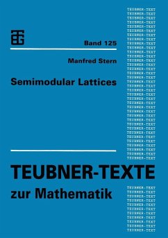 Semimodular Lattices (eBook, PDF)