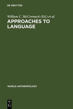 Cover Approaches to Language (eBook, PDF)