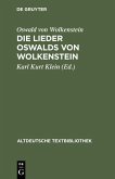 Die Lieder Oswalds von Wolkenstein (eBook, PDF)