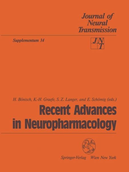Recent Advances in Neuropharmacology (eBook, PDF) Recent Advances in Neuropharmacology (eBook, PDF)