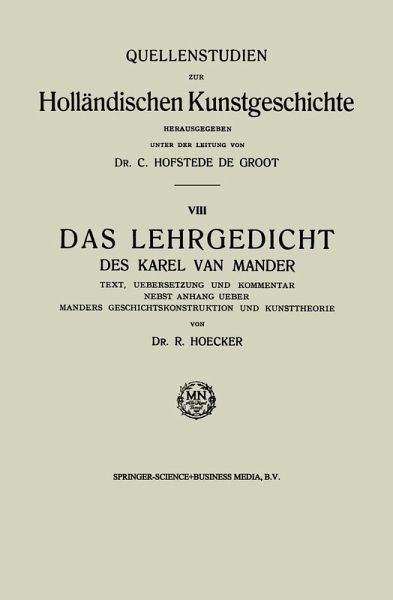 Das Lehrgedicht des Karel van Mander (eBook, PDF)