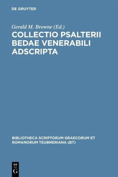 Cover Collectio Psalterii Bedae venerabili adscripta (eBook, PDF)