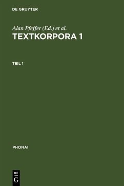 Cover Textkorpora 1 (eBook, PDF)