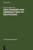 Der Erwerb von Nebensätzen im Deutschen (eBook, PDF)