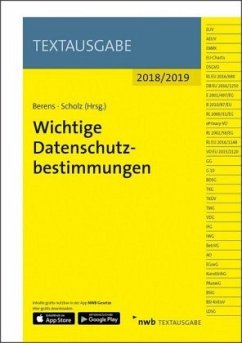 Wichtige Datenschutzbestimmungen