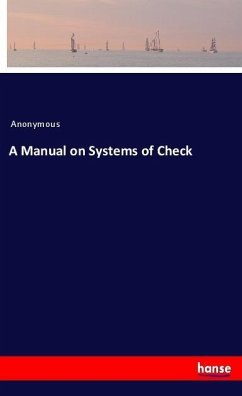 A Manual on Systems of Check - Anonym