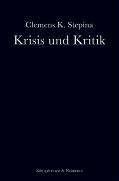 Cover Krisis und Kritik