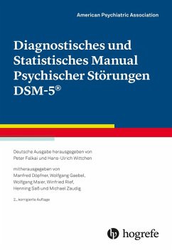 Diagnostisches und Statistisches Manual Psychischer Störungen DSM-5® (eBook, PDF) - Association, American Psychiatric