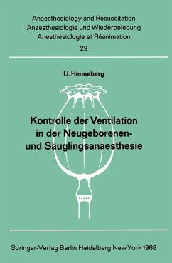 Cover Kontrolle der Ventilation in der Neugeborenen- und Säuglingsanaesthesie (eBook, PDF)