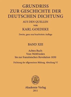 Cover Achtes Buch: Vom Weltfrieden bis zur französischen Revolution 1830 (eBook, PDF)