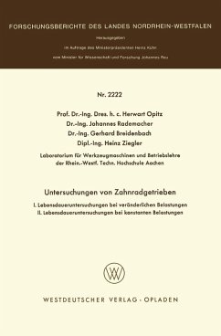 Cover Untersuchungen an Zahnradgetrieben (eBook, PDF)