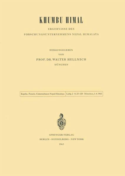 Khumbu Himal (eBook, PDF) Khumbu Himal (eBook, PDF)