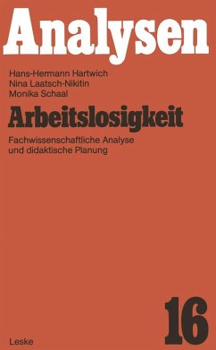 Cover Arbeitslosigkeit (eBook, PDF)