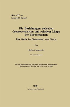 Die Beziehungen zwischen Crossoverwerten und relativer Länge der Chromosomen (eBook, PDF) - Lamprecht, Herbert