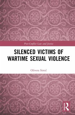 Silenced Victims of Wartime Sexual Violence (eBook, PDF) - Simic, Olivera