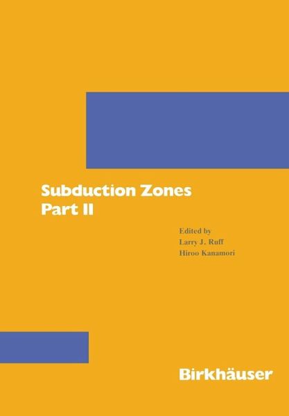 Subduction Zones Part II (eBook, PDF) Subduction Zones Part II (eBook, PDF)