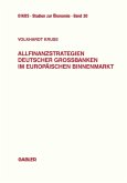 Allfinanzstrategien deutscher Großbanken im europäischen Binnenmarkt (eBook, PDF)