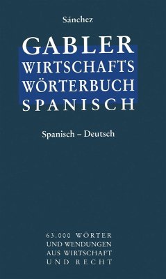 Wirtschaftswörterbuch / Diccionario económico (eBook, PDF)