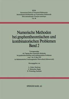 Numerische Methoden bei graphentheoretischen und kombinatorischen Problemen (eBook, PDF) - Collatz; Meinardus; Wetterling