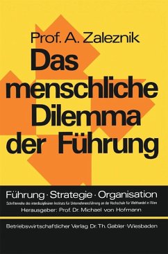 Cover Das menschliche Dilemma der Führung (eBook, PDF)