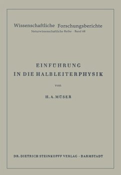 Einführung in die Halbleiterphysik (eBook, PDF) - Müser, Helmut A.