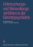 Untersuchungs- und Behandlungsverfahren in der Gerontopsychiatrie (eBook, PDF)