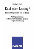Kauf oder Leasing? (eBook, PDF)