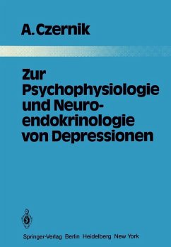 Zur Psychophysiologie und Neuroendokrinologie von Depressionen (eBook, PDF) - Czernik, A.