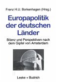 Europapolitik der deutschen Länder (eBook, PDF)