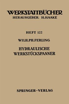 Cover Hydraulische Werkstückspanner (eBook, PDF)
