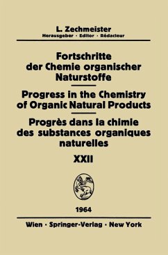 Cover Fortschritte der Chemie Organischer Naturstoffe / Progress in the Chemistry of Organic Natural Products / Progrès dans la Chimie des Substances Organiques Naturelles (eBook, PDF)