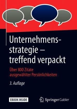 Unternehmensstrategie - treffend verpackt, m. 1 Buch, m. 1 Beilage Unternehmensstrategie - treffend verpackt, m. 1 Buch, m. 1 Beilage