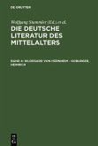 Wachinger, Burghart; Keil, Gundolf; Ruh, Kurt; Schröder, Werner; Worstbrock, Franz J.: Die deutsche Literatur des Mittelalters - Hildegard von Hürnheim - Koburger, Heinrich (eBook, PDF)