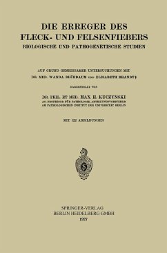 Die Erreger des Fleck- und Felsenfiebers (eBook, PDF) - Kuczynski, Max Hans