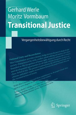 Transitional Justice (eBook, PDF) - Werle, Gerhard; Vormbaum, Moritz