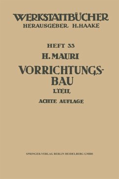 Cover Der Vorrichtungsbau (eBook, PDF)