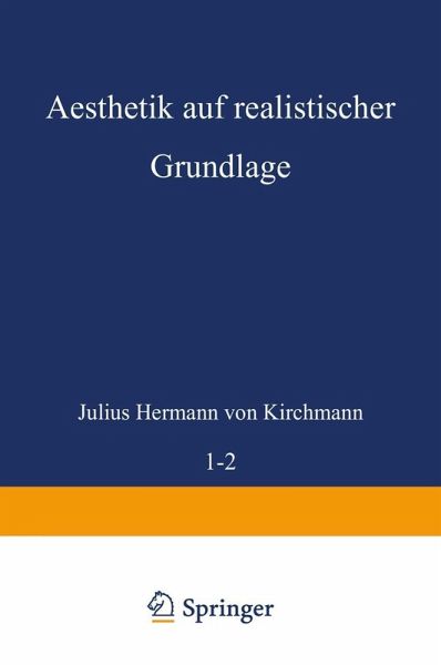 Aesthetik auf realistischer Grundlage (eBook, PDF)